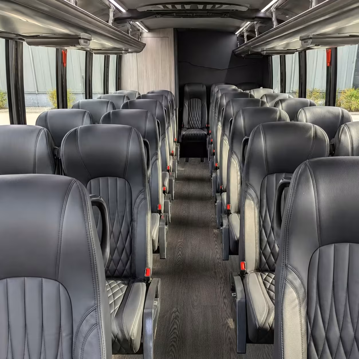 28 passenger minibus inside