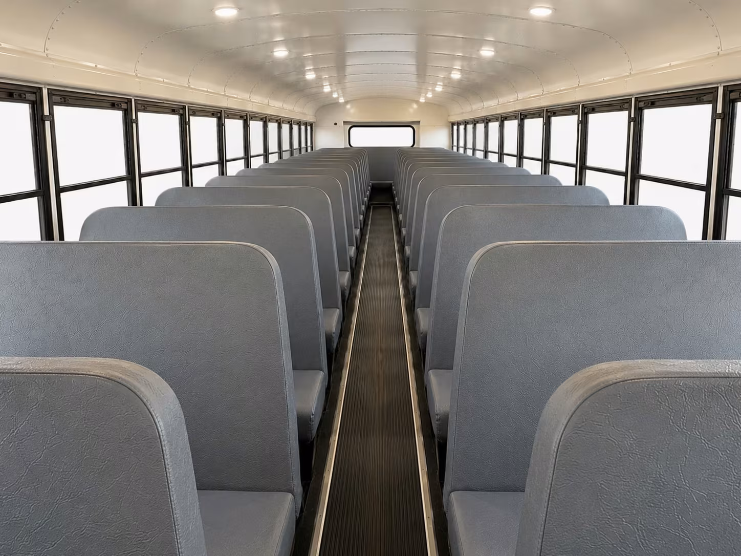 school bus interior