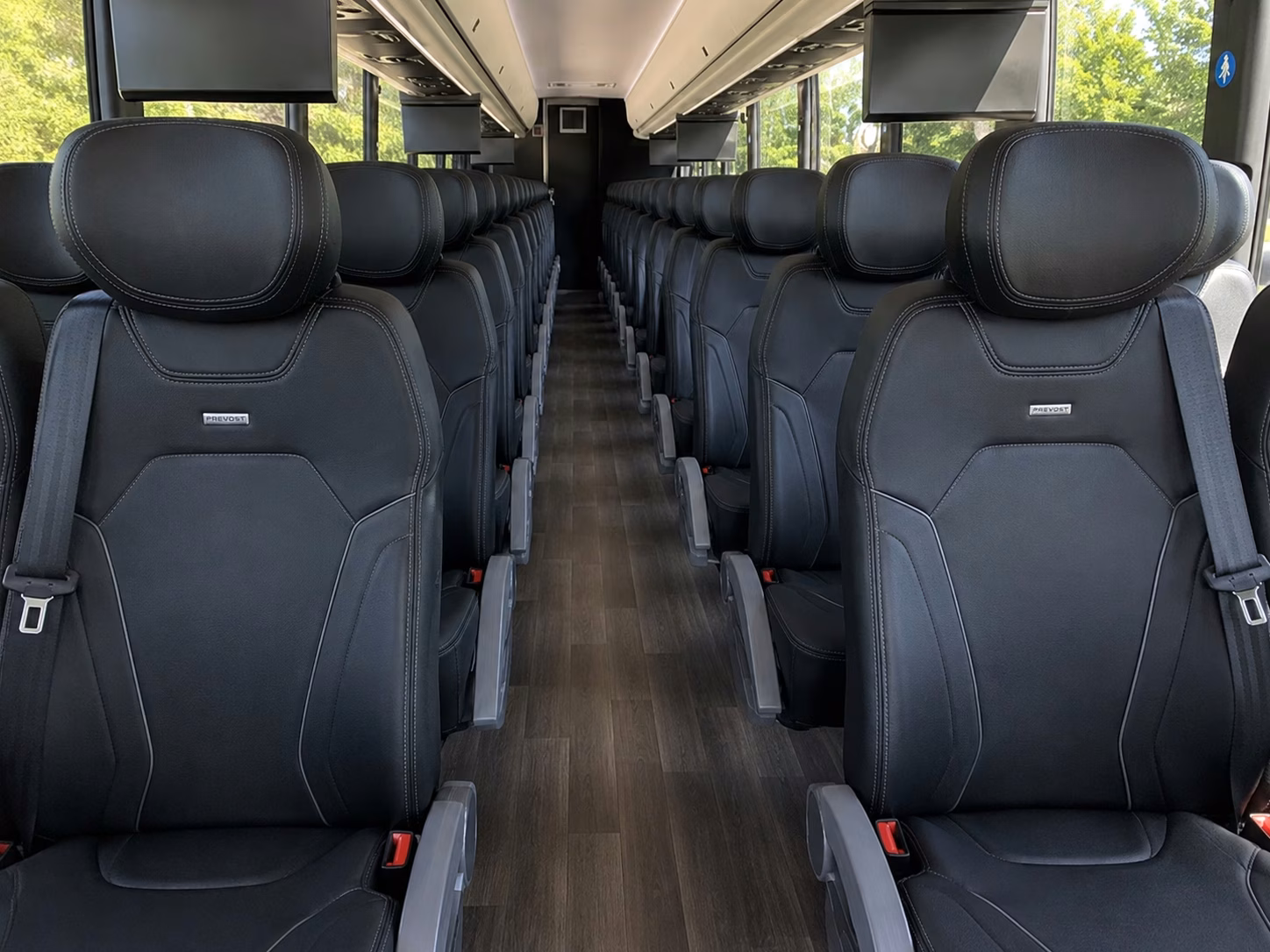 tyler charter bus interior