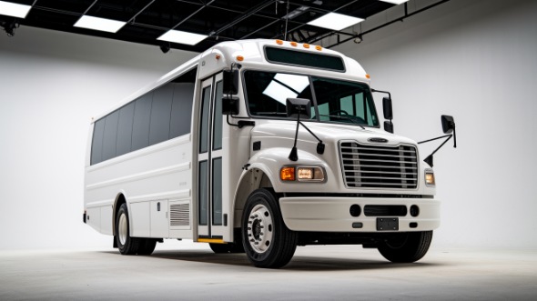 28 passenger minibus exterior