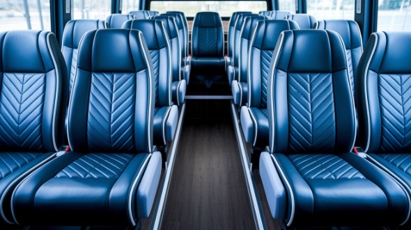 tyler 15 passenger minibus inside