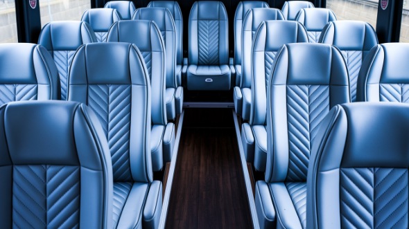 tyler 15 passenger minibus interior