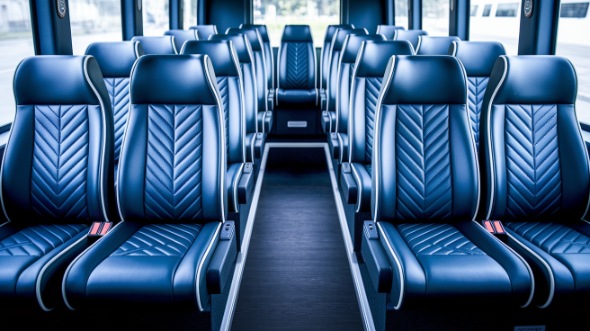 tyler 18 passenger minibus inside