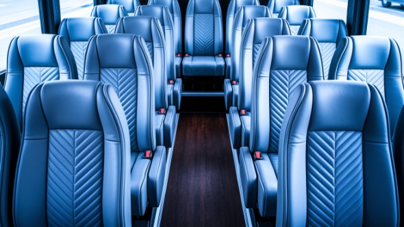 tyler 18 passenger minibus interior