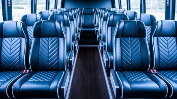 tyler 20 passenger minibus inside