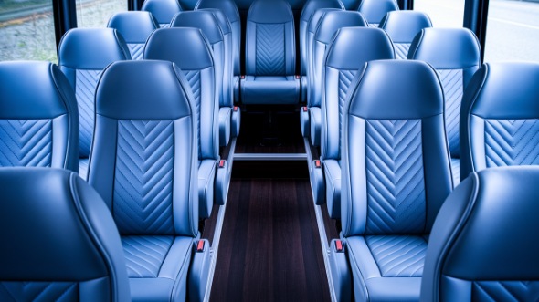 tyler 20 passenger minibus interior