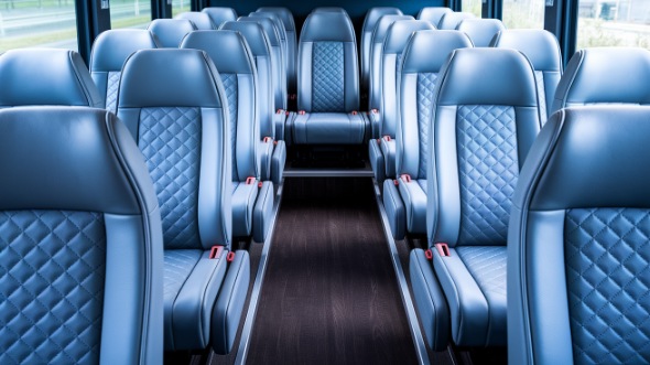 tyler 25 passenger minibus interior
