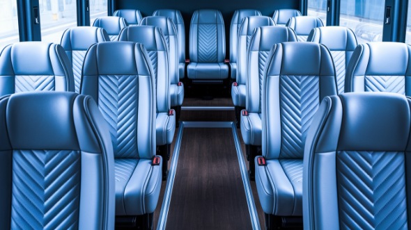 tyler 28 passenger minibus inside