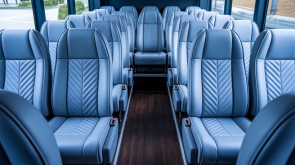tyler 30 passenger minibus inside
