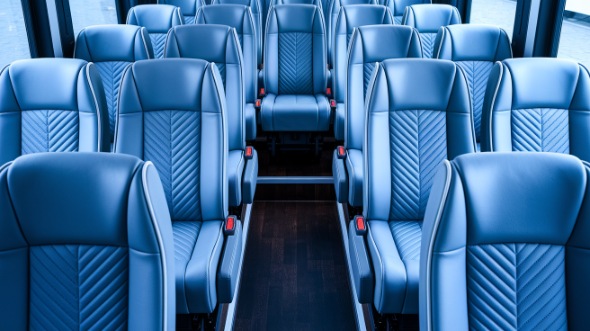 tyler 35 passenger minibus inside