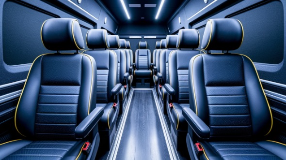 tyler sprinter van with driver interior