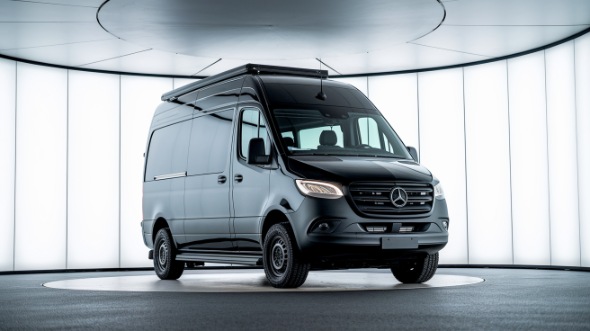 tyler sprinter van with driver
